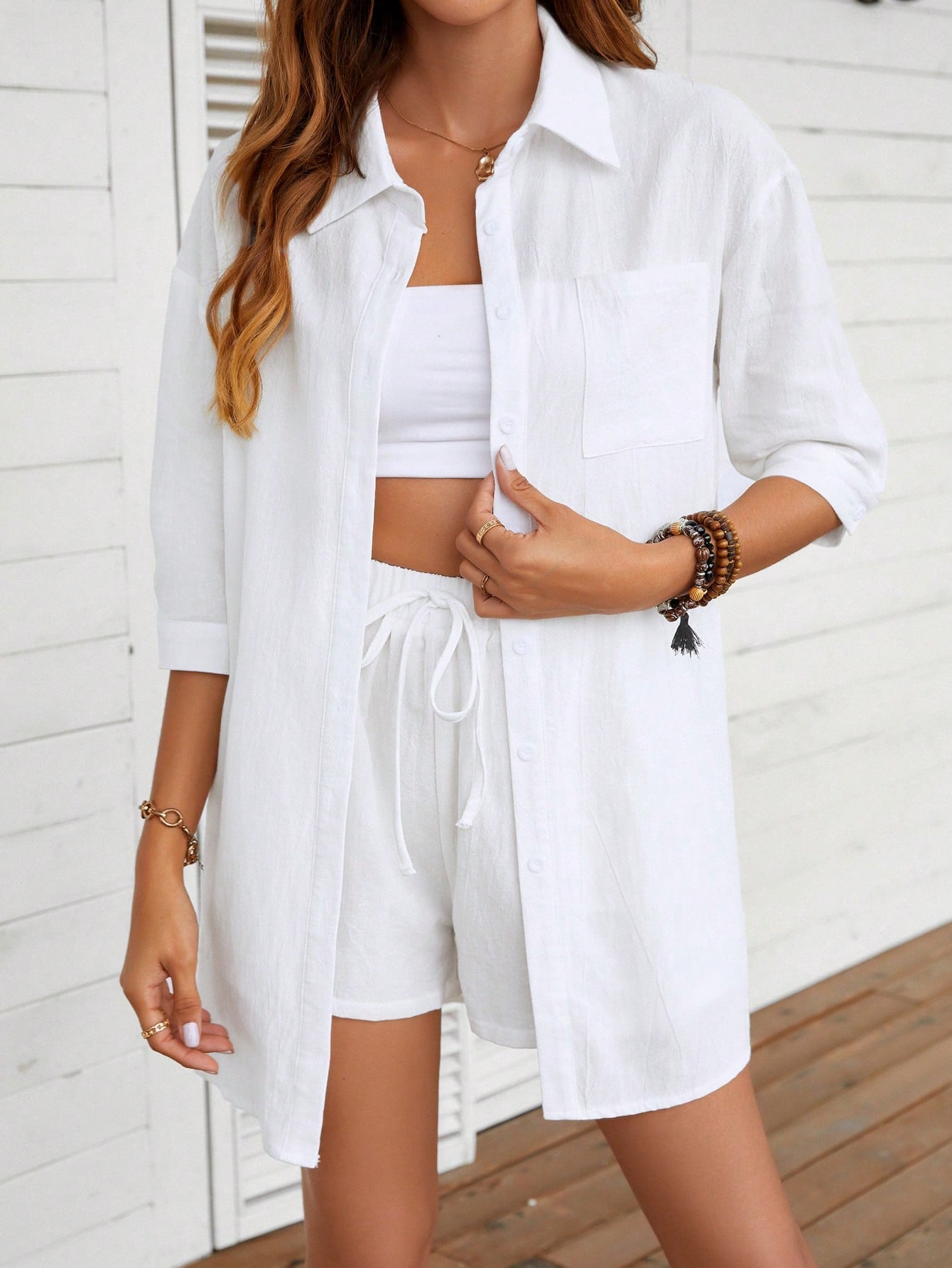 Conjunto Amaelia com Blusa  e short