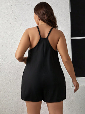 Jardineira Alegria Plus-Size - Tiffani Moda Feminina