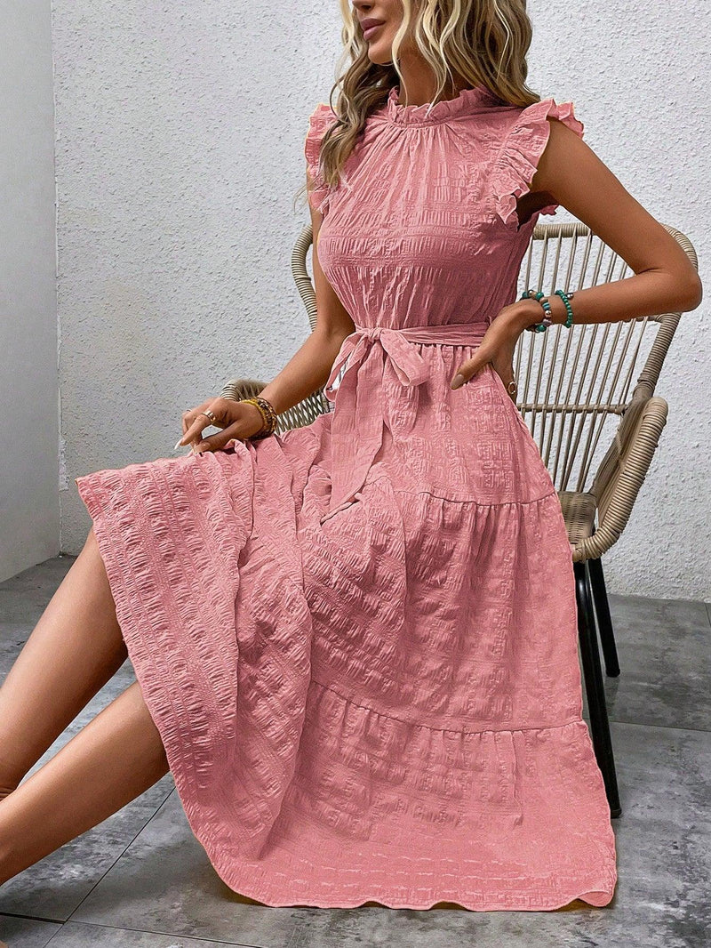 Vestido Lyan By Com Cinto - Tiffani Moda Feminina