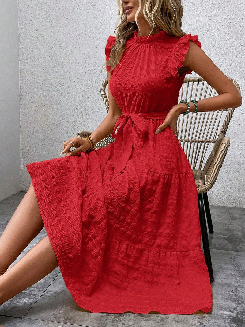 Vestido Lyan By Com Cinto - Tiffani Moda Feminina