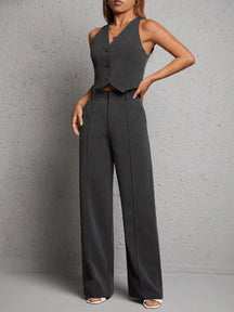 Conjunto Anny Colete E Calça - Tiffani Moda Feminina