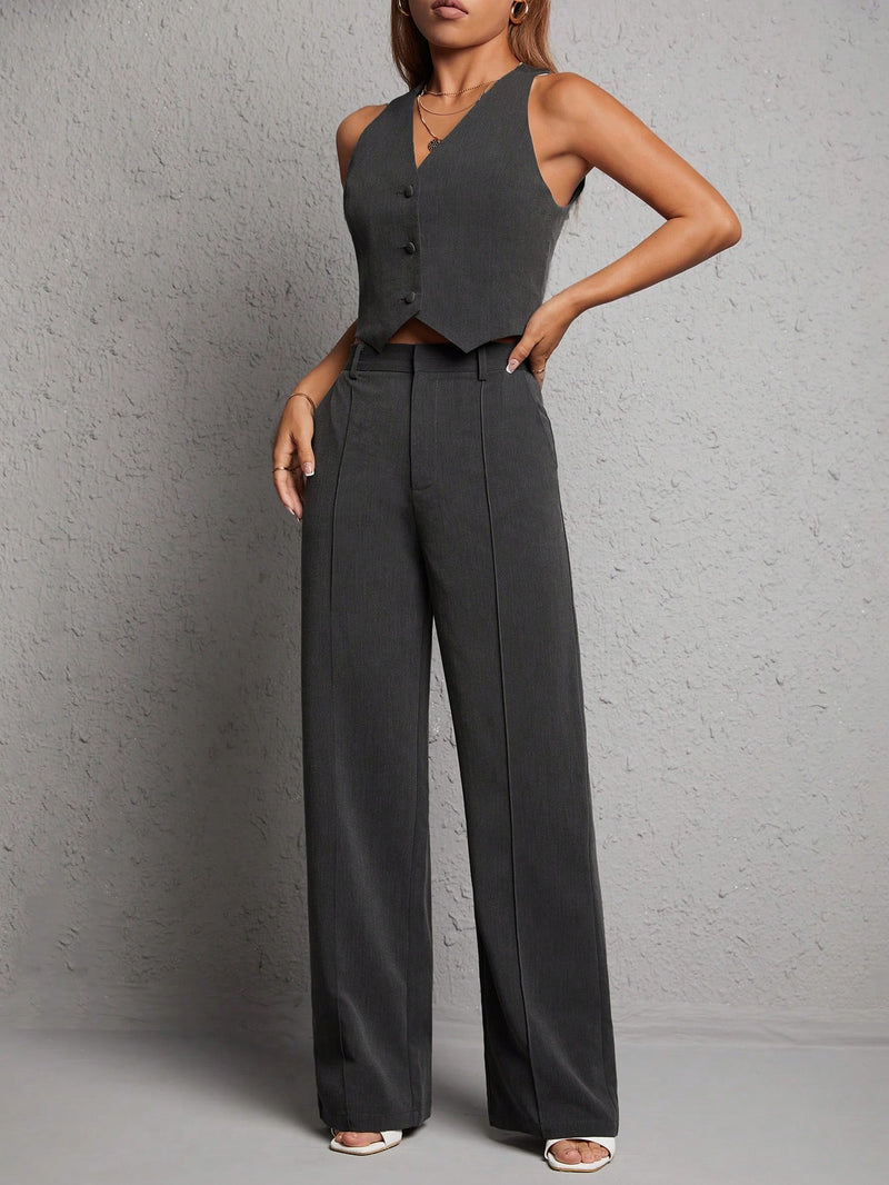 Conjunto Anny Colete E Calça - Tiffani Moda Feminina