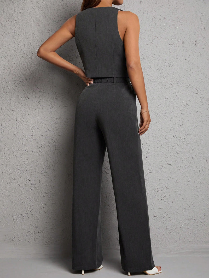 Conjunto Anny Colete E Calça - Tiffani Moda Feminina