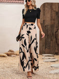 Conjunto Blusa e calça Florlaly - Tiffani Moda Feminina