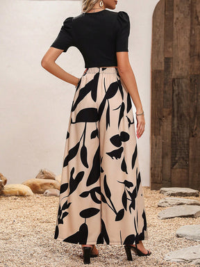 Conjunto Blusa e calça Florlaly - Tiffani Moda Feminina