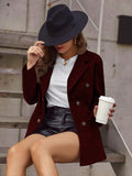 Sobretudos Francy Gola Lapela Trespassado - Tiffani Moda Feminina