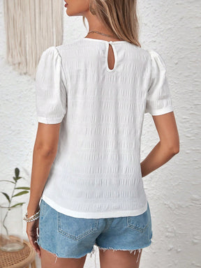 Blusa Alice Manga Bufante - Tiffani Moda Feminina