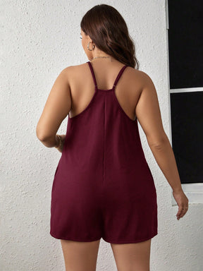Jardineira Alegria Plus-Size - Tiffani Moda Feminina