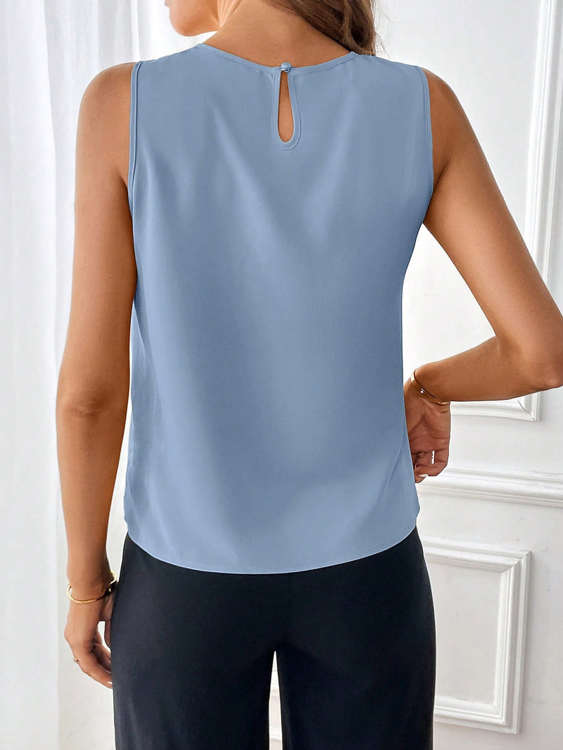 Blusa Julyan Com Detalhe Plissado - Tiffani Moda Feminina