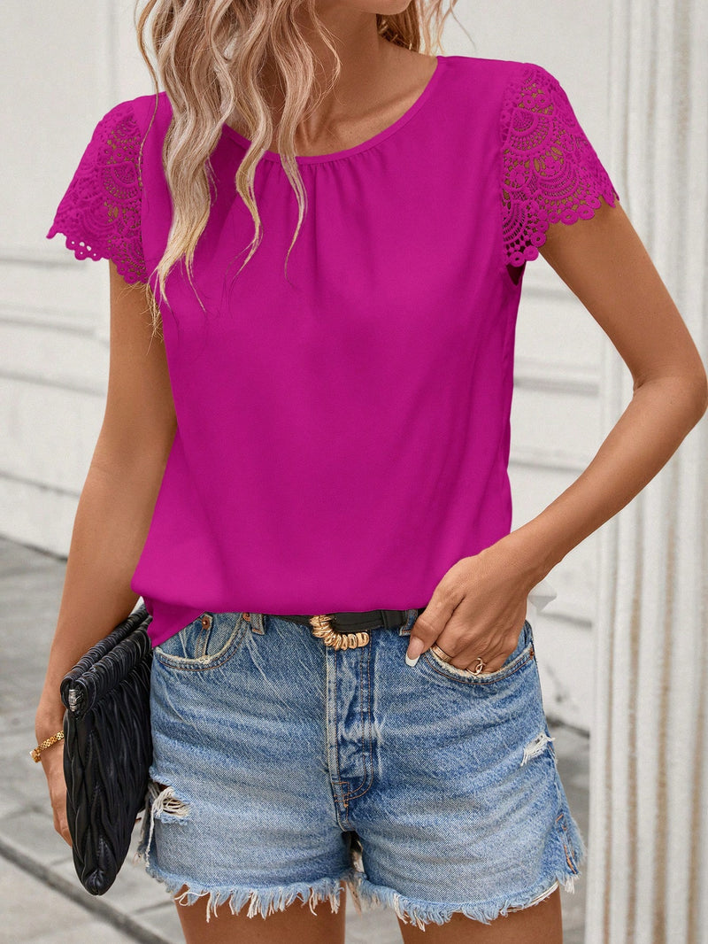 Blusa Jessica Com Gola Redonda - Tiffani Moda Feminina