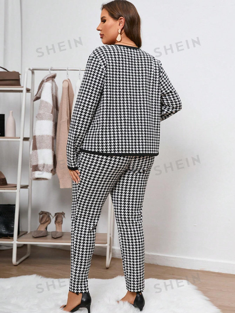 Conjunto Aurora Plus-Size Jaqueta & Calças