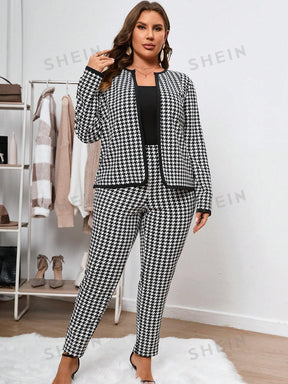 Conjunto Aurora Plus-Size Jaqueta & Calças
