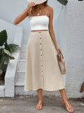 Saia Aline Midi - Tiffani Moda Feminina