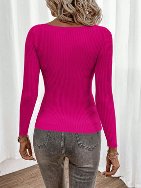 Suéter Delicadeza Clasic Canelado - Tiffani Moda Feminina