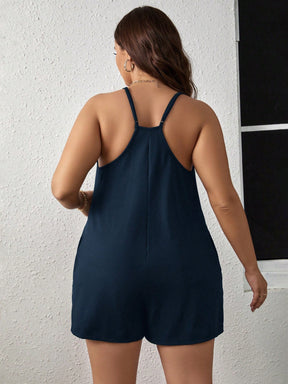 Jardineira Alegria Plus-Size - Tiffani Moda Feminina