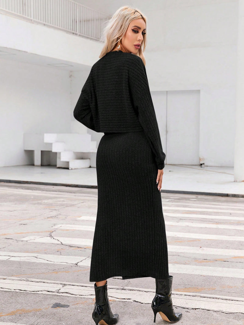 Vestido E Blusa Glamour