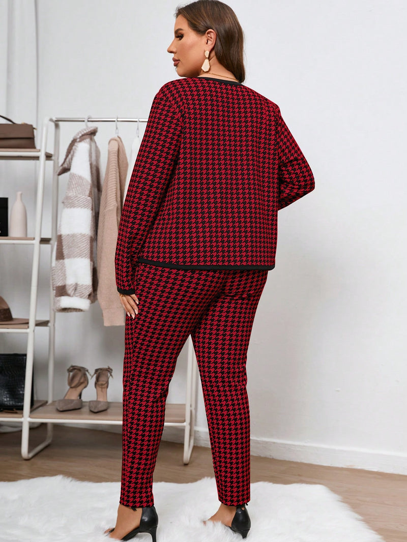 Conjunto Aurora Plus-Size Jaqueta & Calças