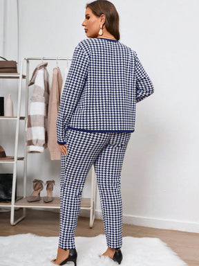 Conjunto Aurora Plus-Size Jaqueta & Calças