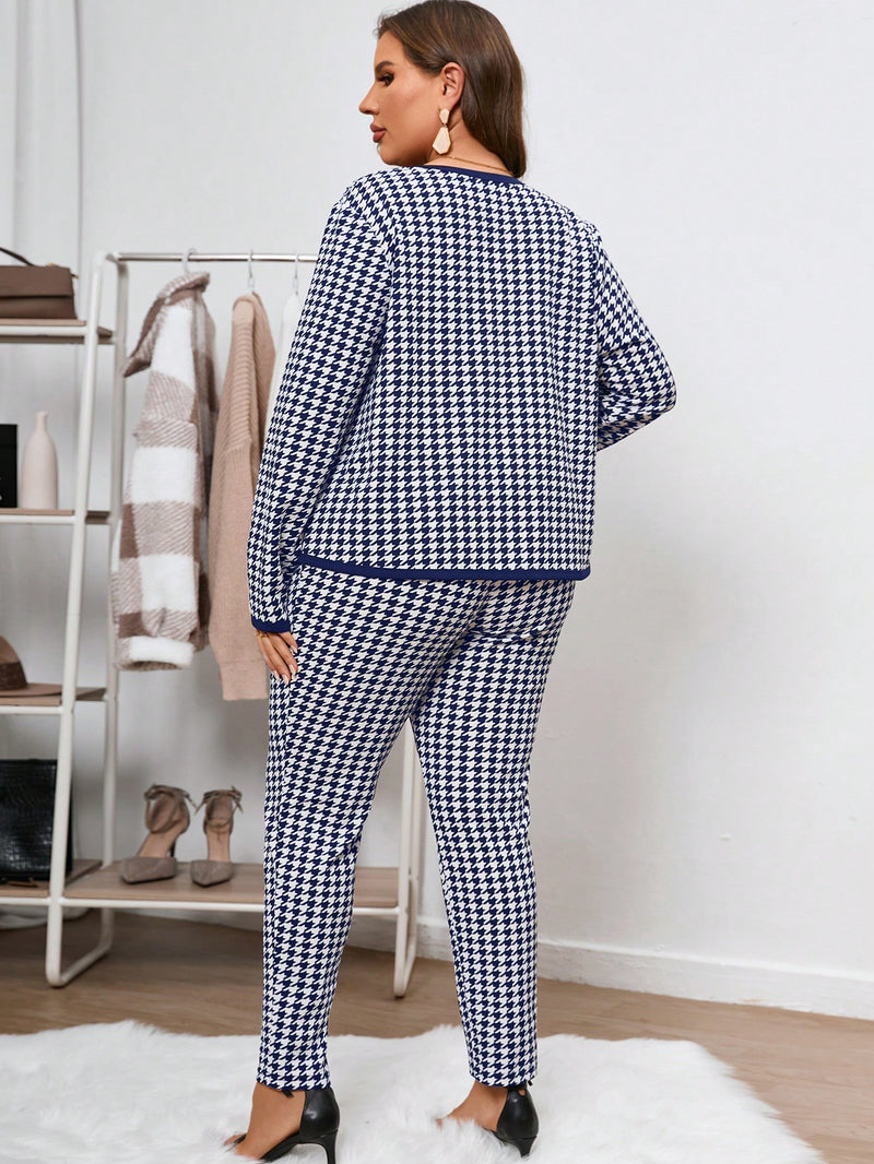 Conjunto Aurora Plus-Size Jaqueta & Calças