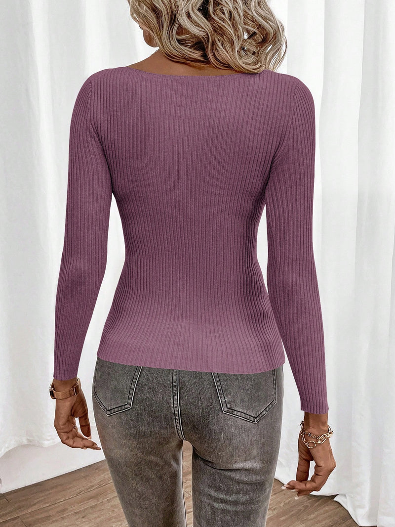 Suéter Delicadeza Clasic Canelado - Tiffani Moda Feminina