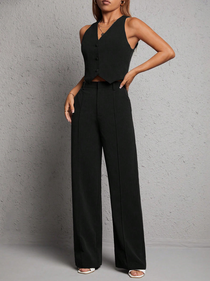 Conjunto Anny Colete E Calça - Tiffani Moda Feminina