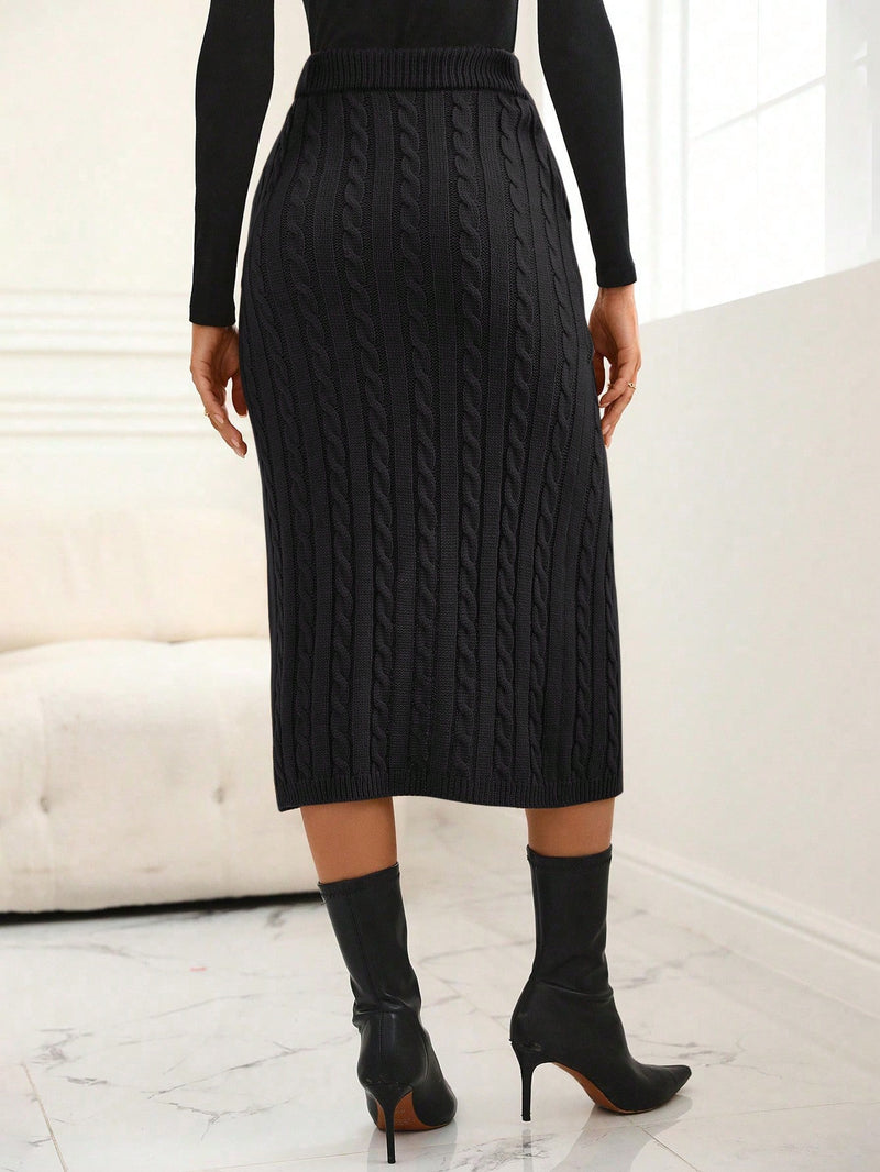 Saia de Malha Clasi Monaa - Tiffani Moda Feminina