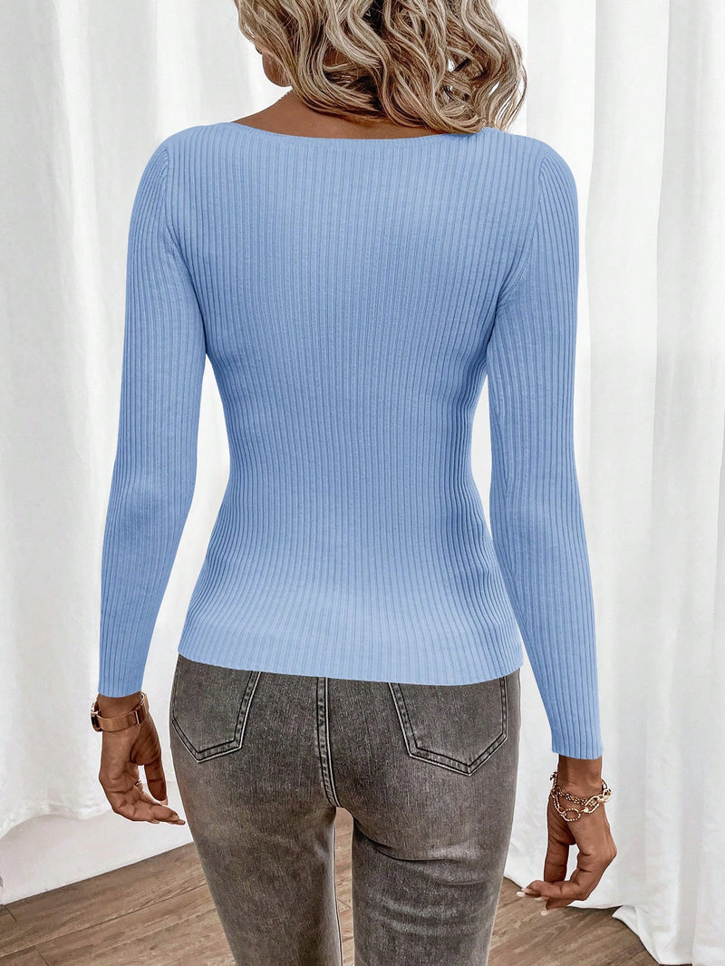 Suéter Delicadeza Clasic Canelado - Tiffani Moda Feminina