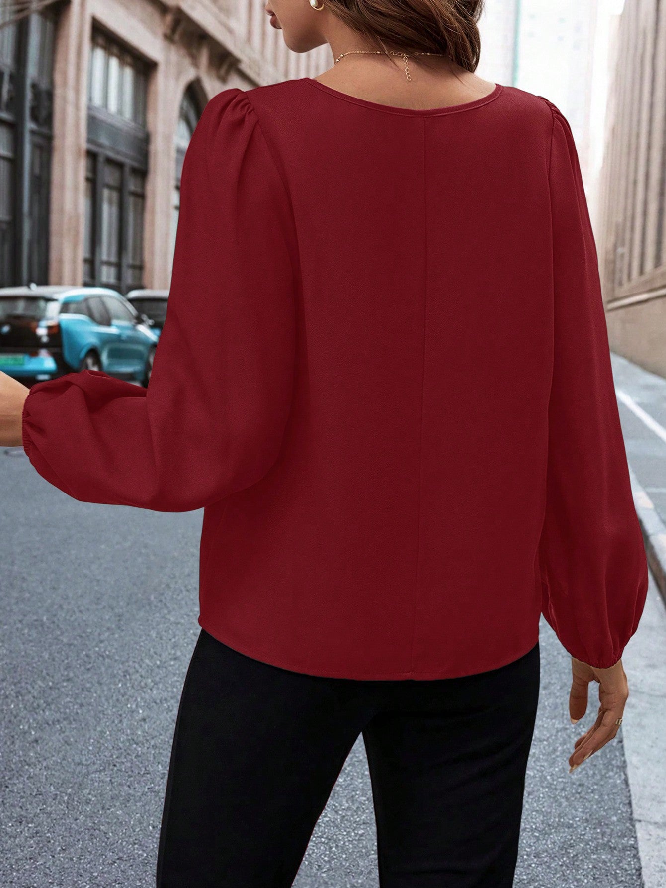 Blusa Versátil Keyhole - Tiffani Moda Feminina
