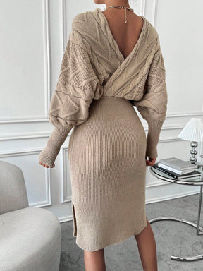 Vestido De Tricô Cecilia Mell