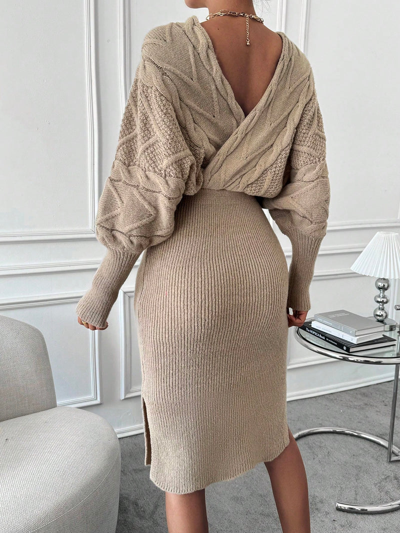 Vestido De Tricô Cecilia Mell