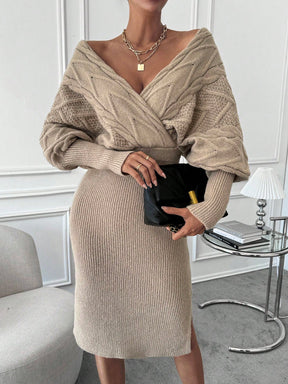 Vestido De Tricô Cecilia Mell