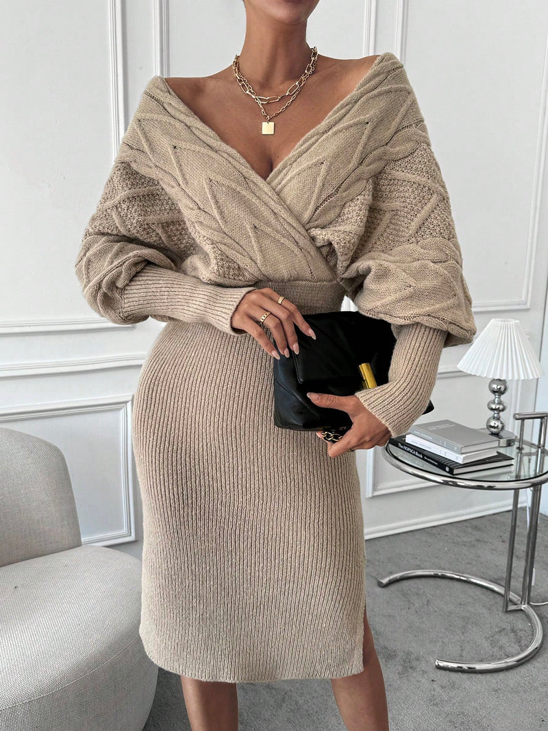Vestido De Tricô Cecilia Mell