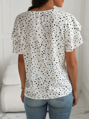 Blusa Fani Com Manga De Borboleta - Tiffani Moda Feminina