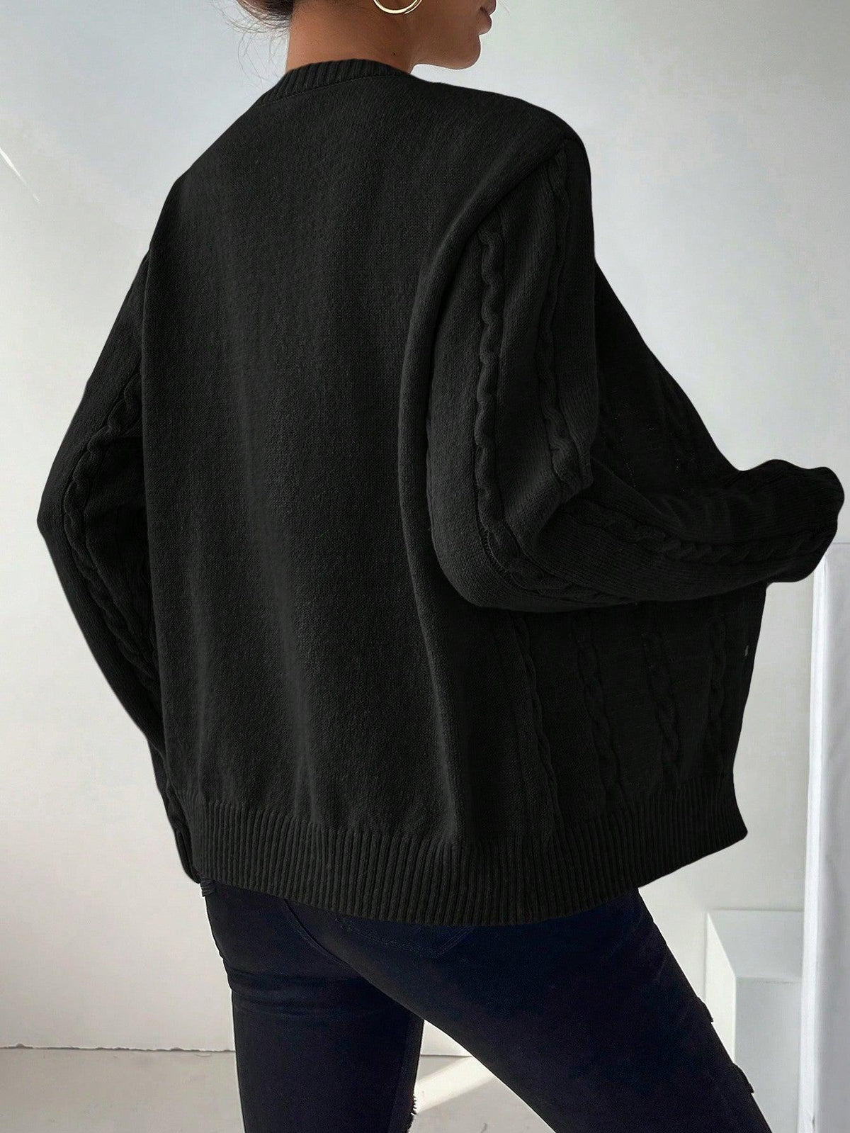 Suéter Essência Botões Frontais - Tiffani Moda Feminina