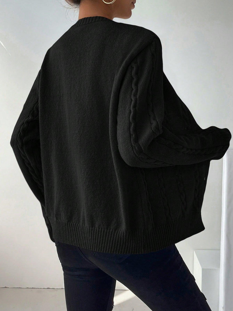 Suéter Essência Botões Frontais - Tiffani Moda Feminina