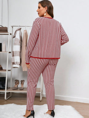 Conjunto Aurora Plus-Size Jaqueta & Calças