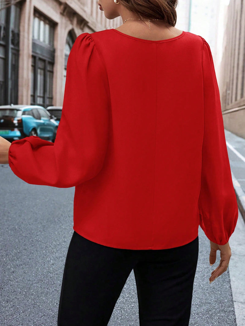 Blusa Versátil Keyhole - Tiffani Moda Feminina
