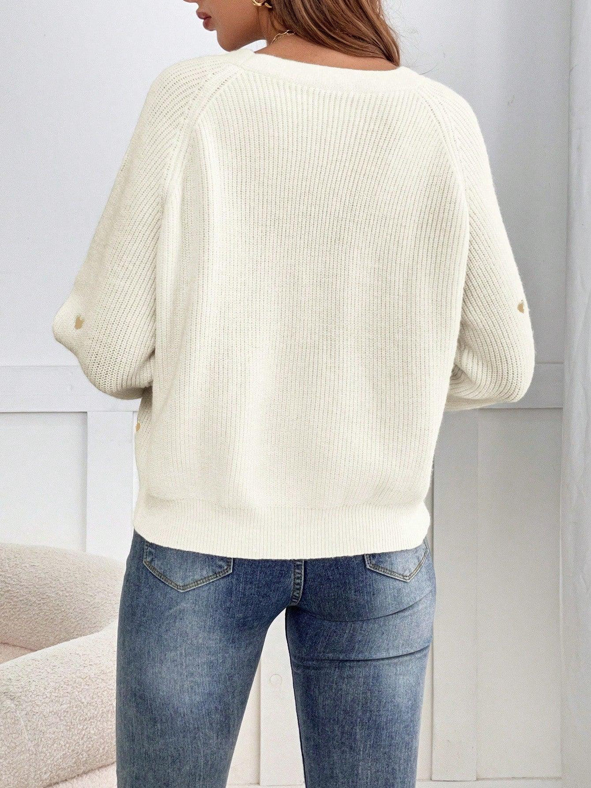 Cardigã Corações de Inverno - Tiffani Moda Feminina