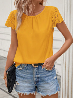 Blusa Jessica Com Gola Redonda - Tiffani Moda Feminina