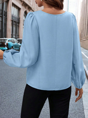 Blusa Versátil Keyhole - Tiffani Moda Feminina