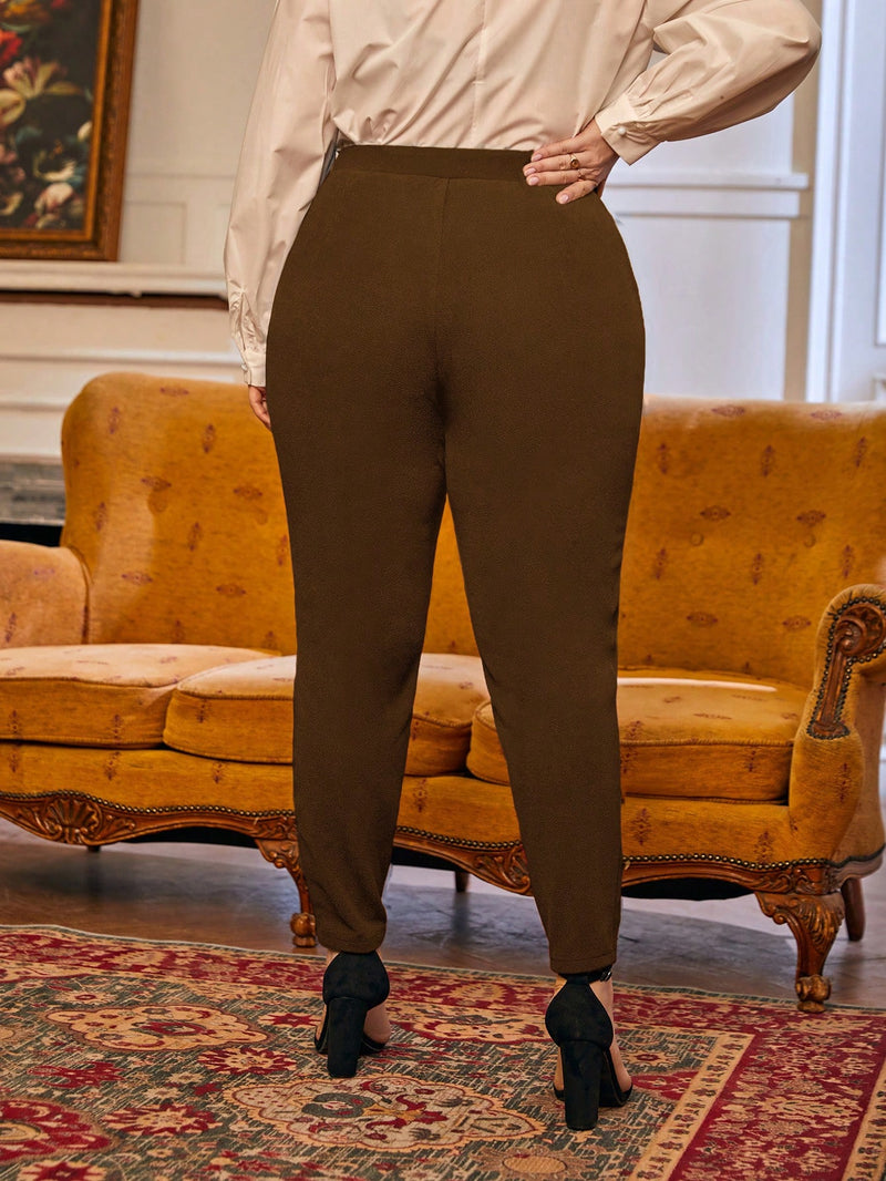 Calças Alfaiataria Mora Plus-Size - Tiffani Moda Feminina