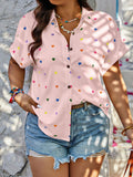 Camisa Corações Encantados - Tiffani Moda Feminina