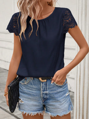 Blusa Jessica Com Gola Redonda - Tiffani Moda Feminina