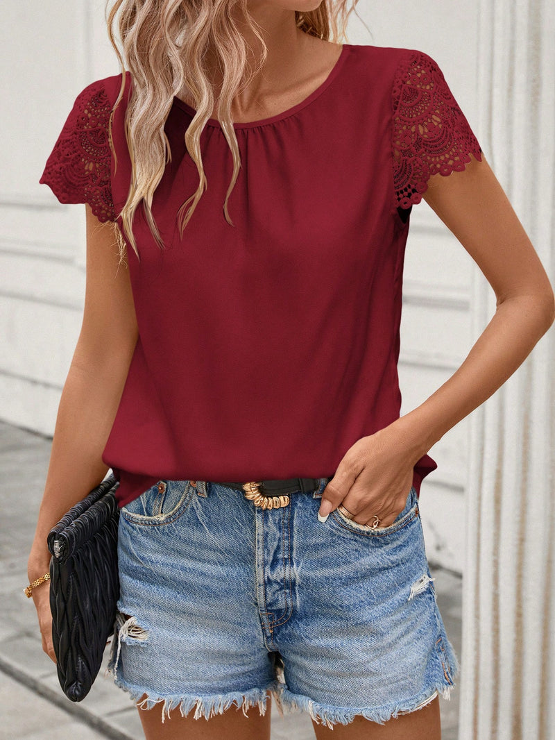Blusa Jessica Com Gola Redonda - Tiffani Moda Feminina