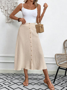 Saia Aline Midi - Tiffani Moda Feminina