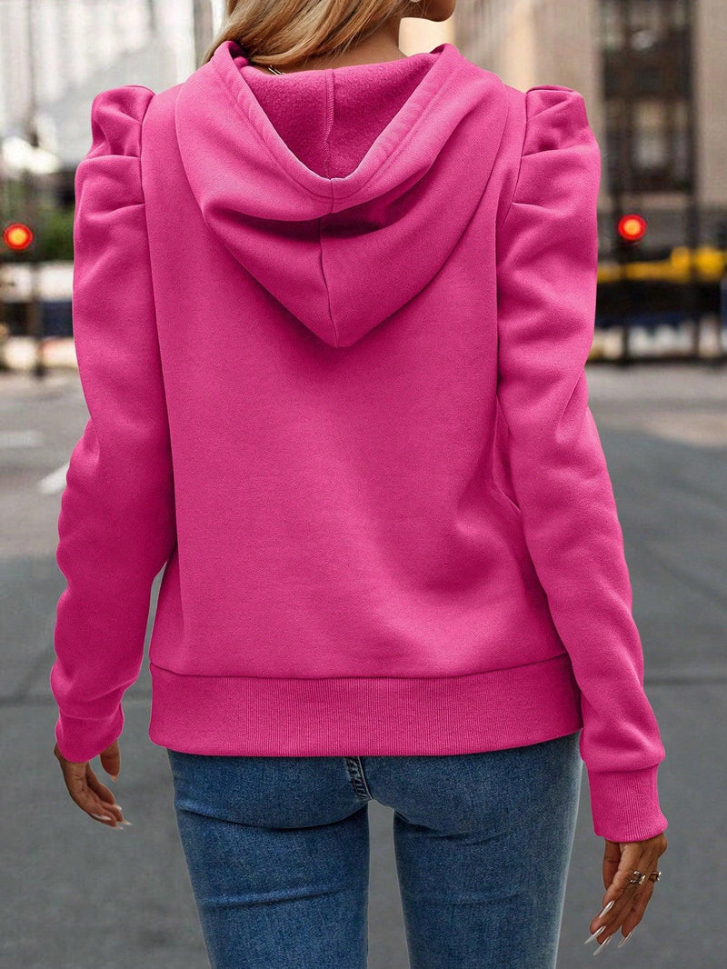 Moletom Nina Pluz com Capuz - Tiffani Moda Feminina