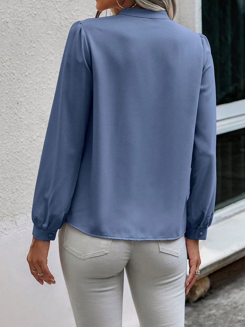 Camisa Bellery De Manga Longa - Tiffani Moda Feminina