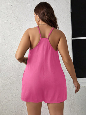 Jardineira Alegria Plus-Size - Tiffani Moda Feminina