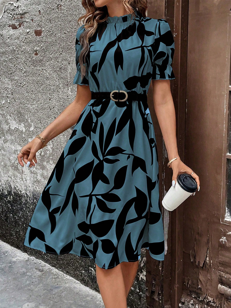 Vestido Elegância Primavera e Verão - Tiffani Moda Feminina