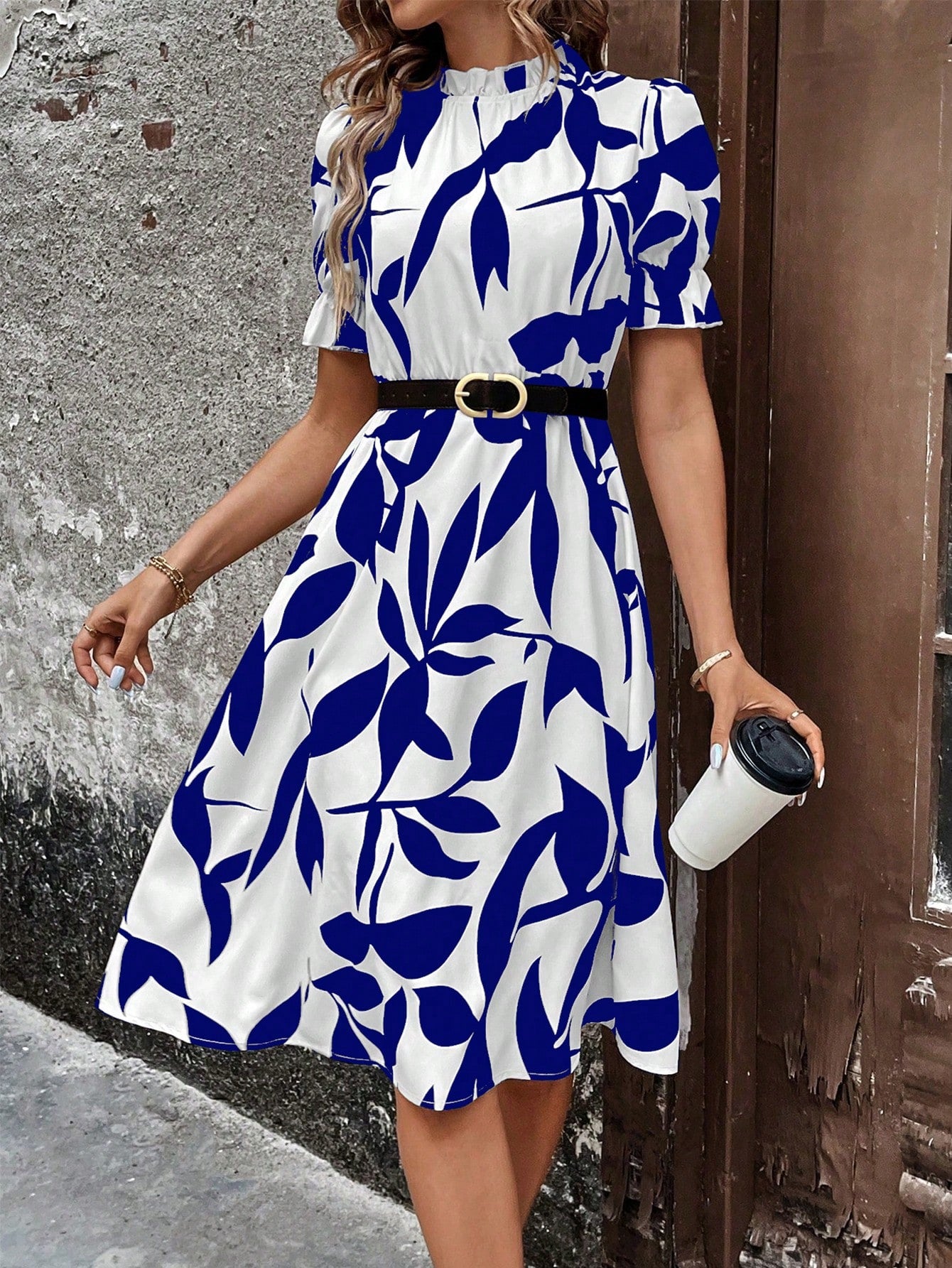 Vestido Elegância Primavera e Verão - Tiffani Moda Feminina